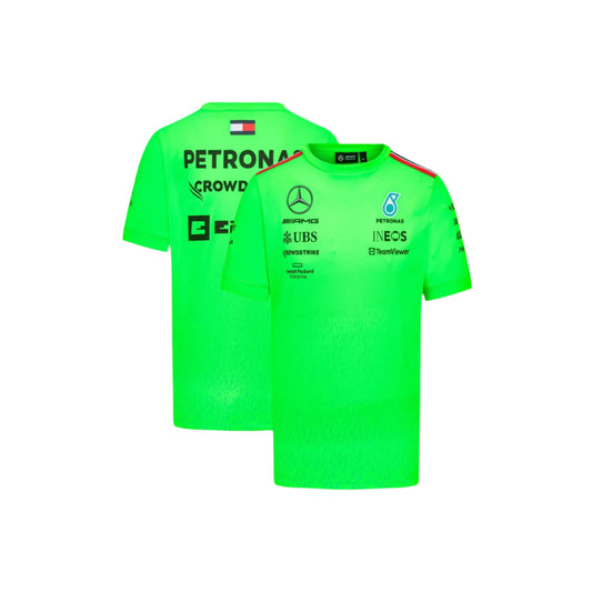 Mercedes AMG Petronas F1 2023 Team Set Up T-Shirt