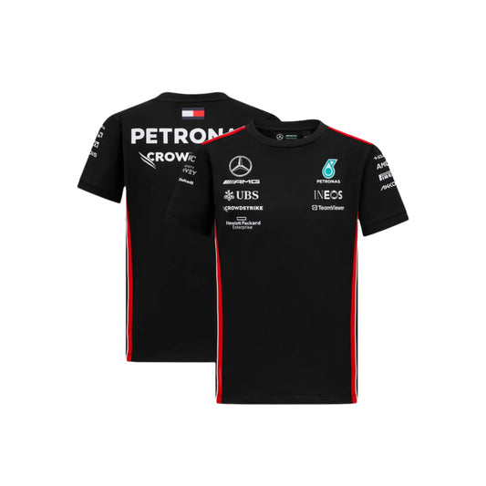 Mercedes AMG Petronas F1 2023 Team Driver T-Shirt - Black