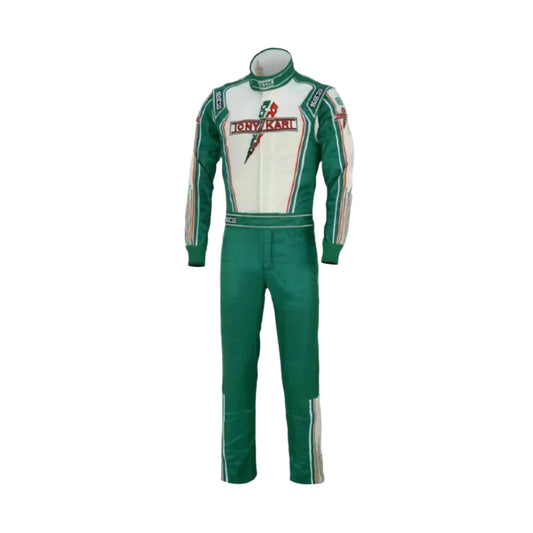 Tony Kart Overall Go Kart Driver Sublimation Printed Racing Suit - Fedcrow Racegear