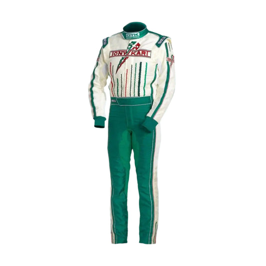 Tony Kart Sublimation Printed Overall Go Kart Driver Racing Suit - Fedcrow Racegear