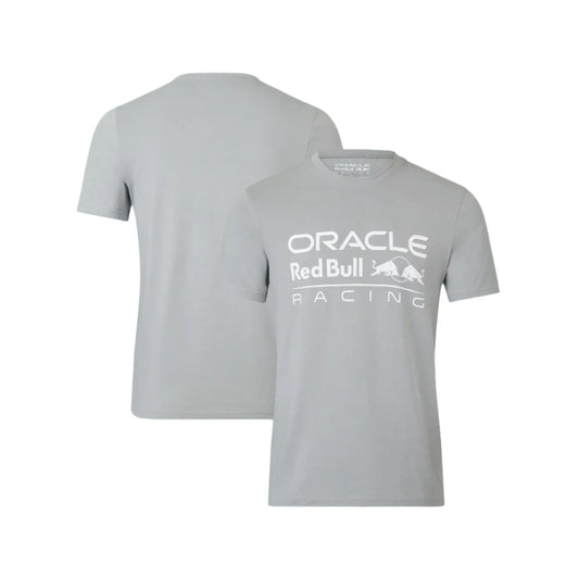 Oracle Red Bull Racing Logo T-Shirt - Grey - Unisex