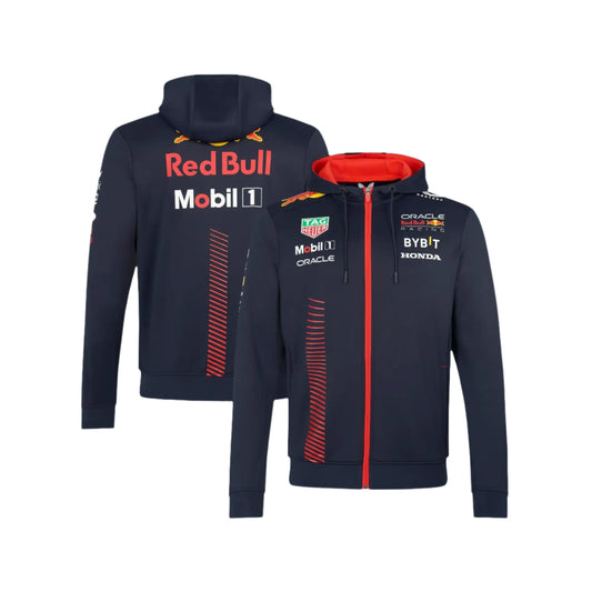 Oracle Red Bull Racing 2023 Team Full Zip Hoodie - Fedcrow Racegear