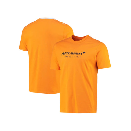 McLaren Essential Logo T-Shirt - Orange - Fedcrow Racegear