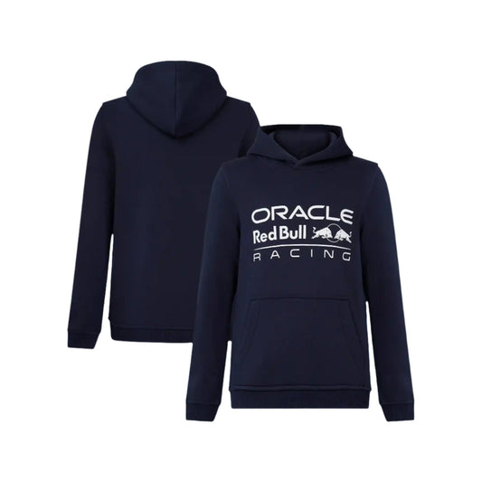 Oracle Red Bull Racing Logo Hoodie - Navy - Fedcrow Racegear