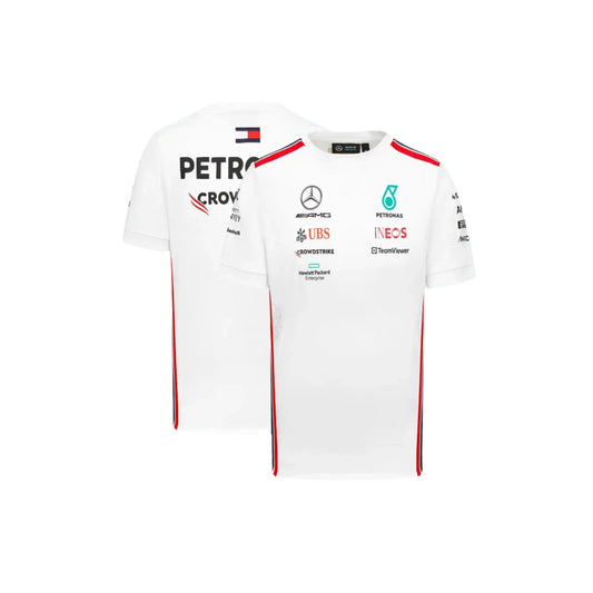 Mercedes AMG Petronas F1 2023 Team Driver T-Shirt - White