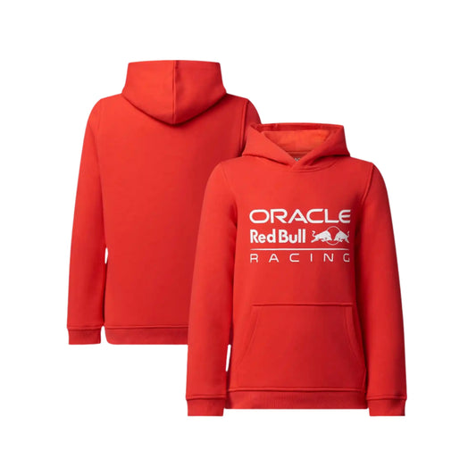 Oracle Red Bull Racing Logo Hoodie - Red - Fedcrow Racegear