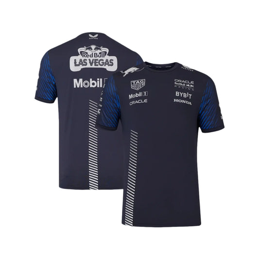 Oracle Red Bull Racing Special Edition Las Vegas Set Up T-Shirt - Unisex - Fedcrow Racegear