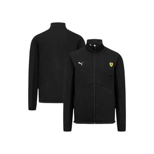 Scuderia Ferrari Puma Softshell Jacket - Black - Fedcrow Racegear