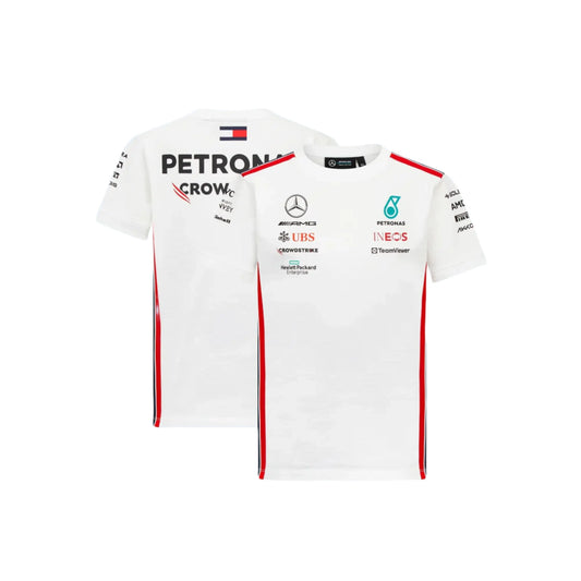 Mercedes AMG Petronas F1 2023 Team Driver T-Shirt - White