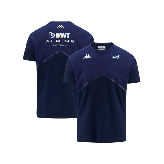 BWT Alpine F1 Team Supporter T-Shirt - Blue - Fedcrow Racegear