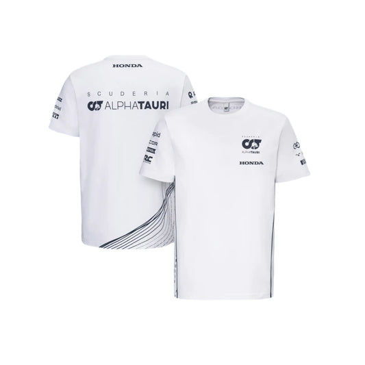 Scuderia AlphaTauri 2023 Team T-Shirt - White - Fedcrow Racegear