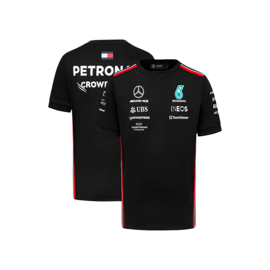 Mercedes AMG Petronas F1 2023 Team Driver T-Shirt - Black