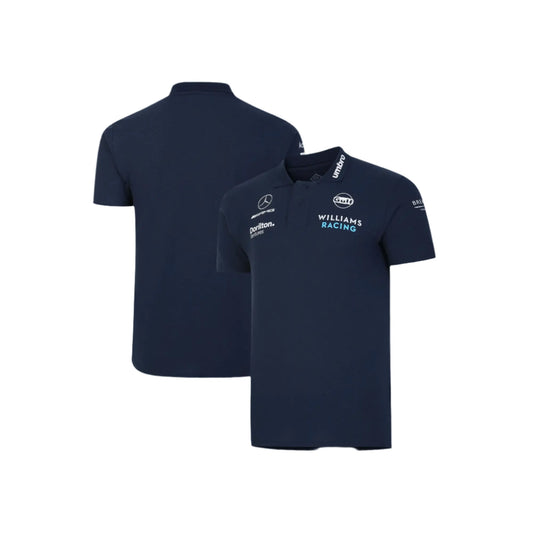 Williams Racing 2023 Team Media Polo - Blue - Fedcrow Racegear