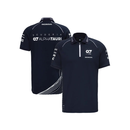 Scuderia AlphaTauri 2023 Team Polo - Navy - Fedcrow Racegear