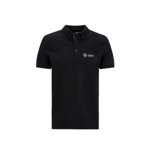 Mercedes AMG Petronas Essentials Classic Polo - Black