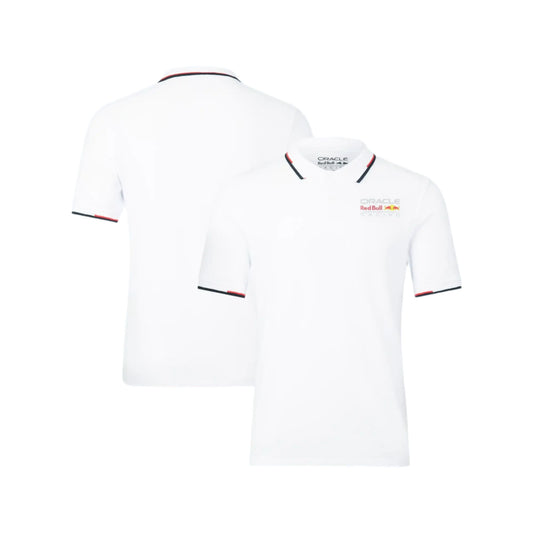 Oracle Red Bull Racing Core Polo - White - Unisex