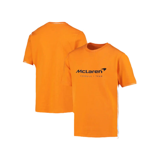 McLaren Essential Logo T-Shirt - Orange - Fedcrow Racegear