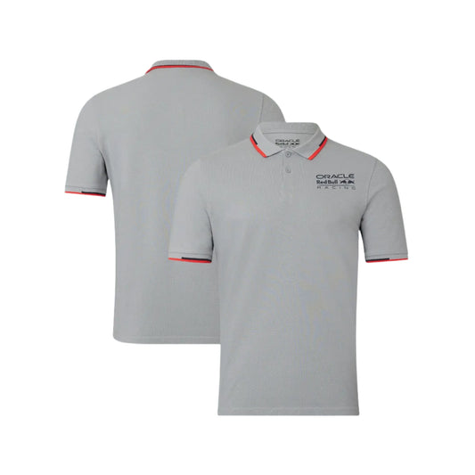 Oracle Red Bull Racing Core Polo - Grey - Unisex