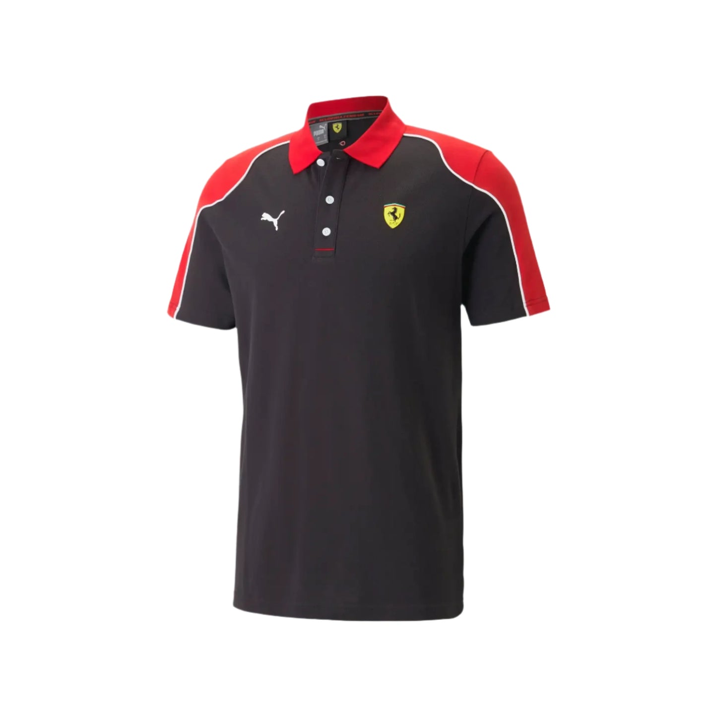 Scuderia Ferrari Race Polo by Puma - Black - Fedcrow Racegear