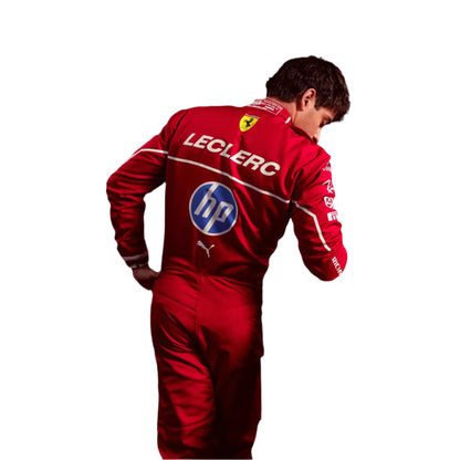 Buy Charles Leclerc Scuderia Ferrari HP F1 Team Racing Suit Replica